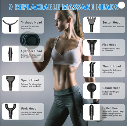 PulsePro Massage Gun – Deep Tissue Recovery Made Easy