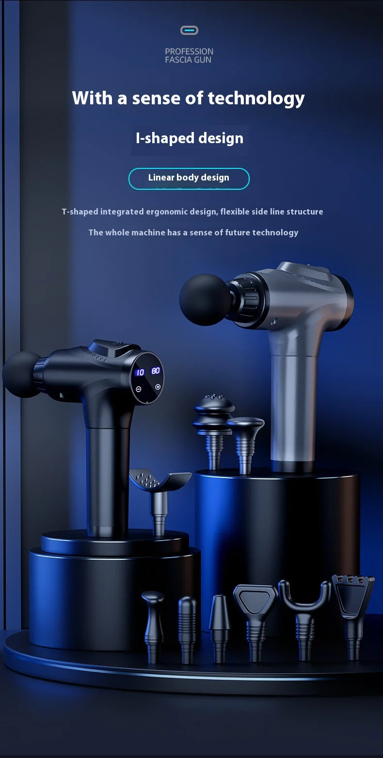 PulsePro Massage Gun – Deep Tissue Recovery Made Easy